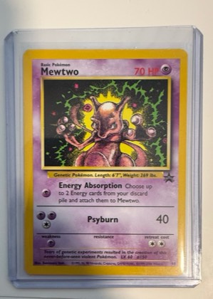 Mewtwo (14), graded 8.0