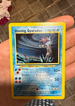 Shining Gyarados, graded 8.0