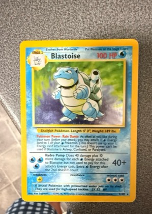 Blastoise, graded 7.5