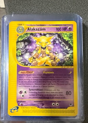 Alakazam (33), graded 8.5