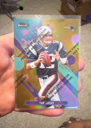 Tom Brady, graded 9.0