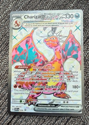 Charizard ex - 056, graded 9.0