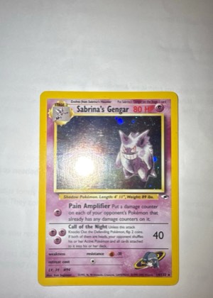 Sabrina's Gengar, graded 8.5