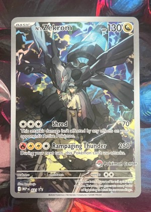 N's Zekrom - 031 (Pokemon Center Exclusive), graded 9.0