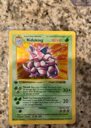 Nidoking, graded 7.5