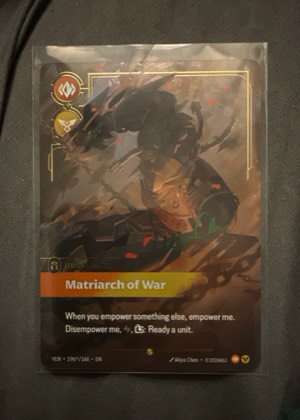 Ambessa, Matriarch of War (Signature), graded 9.0
