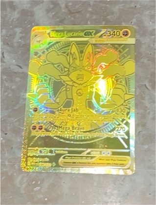 Mega Lucario ex, graded 9.0