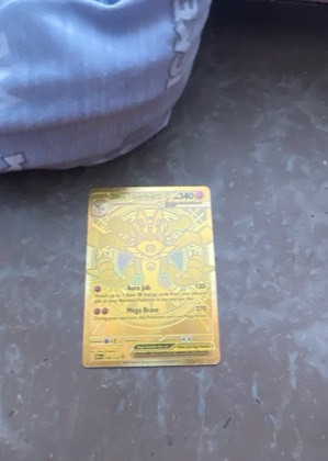 Mega Lucario ex, graded 8.0