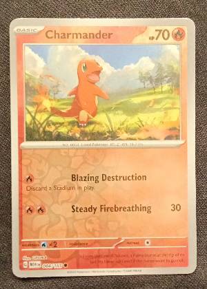 Charmander, graded 9.0
