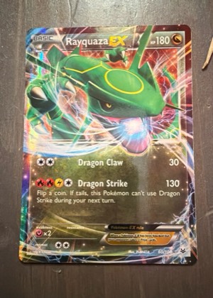 Rayquaza EX, graded 9.0