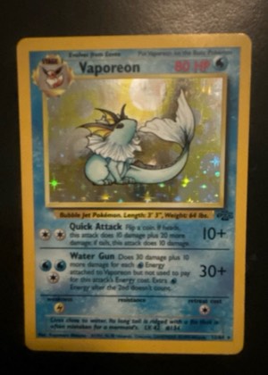 Vaporeon, graded 3.0