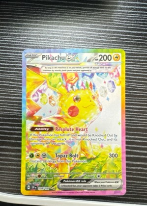 Pikachu ex, graded 9.0