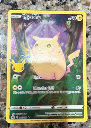 Pikachu, graded 9.0
