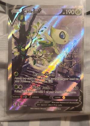 Celebi V (Alternate Full Art), graded 9.0