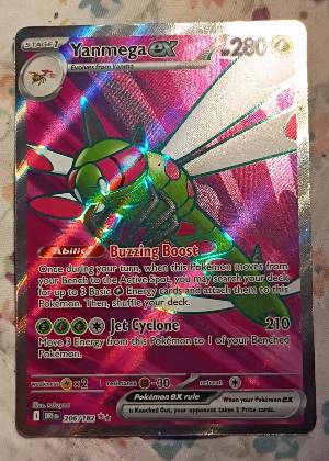 Yanmega ex, graded 9.0