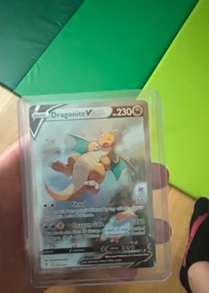 Dragonite V (Alternate Full Art), graded 8.0