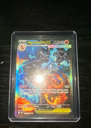 Mega Charizard X ex graded 8