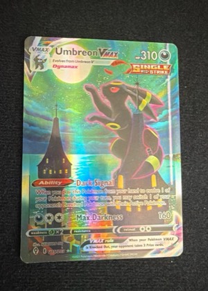 Umbreon VMAX (Alternate Art Secret), graded 8.0