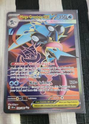 Mega Greninja ex - 100/086 graded 9