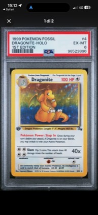 Dragonite (4) graded 6 & below