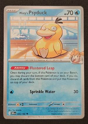 Misty's Psyduck graded 9