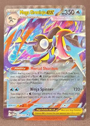 Mega Greninja ex, graded 9.0