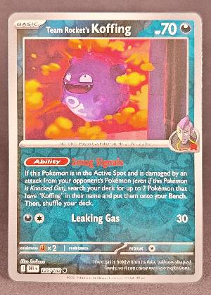 Team Rocket's Koffing graded 9