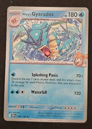 Misty's Gyarados graded 9