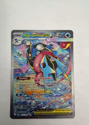 Mega Greninja ex, graded 9.0