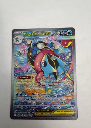 Mega Greninja ex, graded 9.0