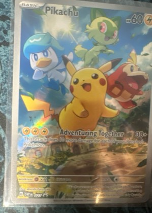 Pikachu, graded 9.5