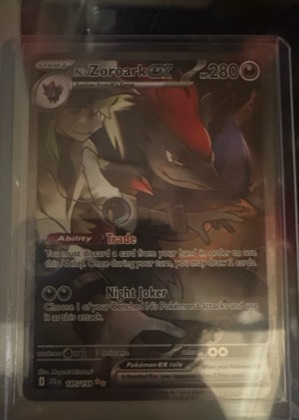 N's Zoroark ex, graded 9.0