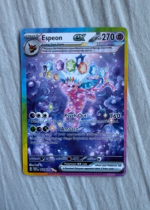 Espeon ex graded 9