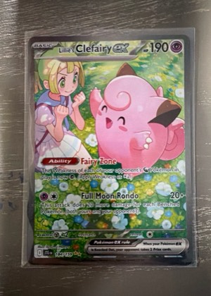 Lillie's Clefairy ex, graded 9.0