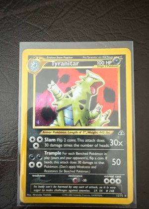 Tyranitar, graded 9.0
