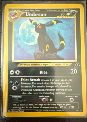 Umbreon, graded 9.0