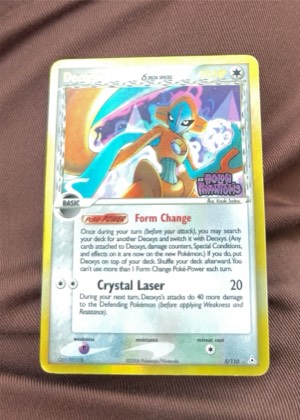 Deoxys (Delta Species - Normal Forme), graded 8.5
