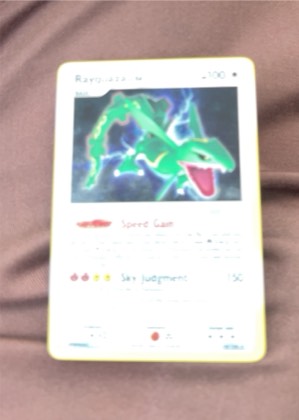 Rayquaza ex, graded 7.0
