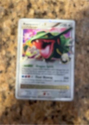M Rayquaza EX (61), graded 8.5