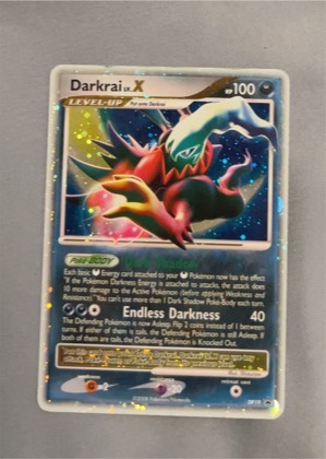 Darkrai LV.X - DP19, graded 9.0