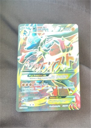 M Lucario EX, graded 7.5
