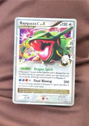 Rayquaza C LV.X - DP47, graded 9.0