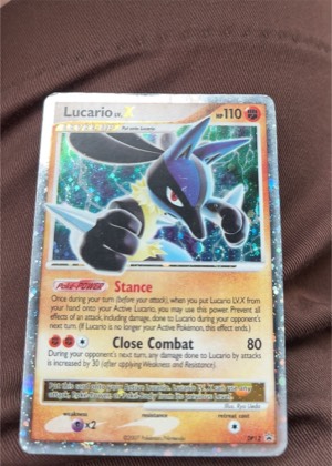Lucario LV.X - DP12, graded 8.0