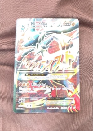 M Lucario EX, graded 8.0