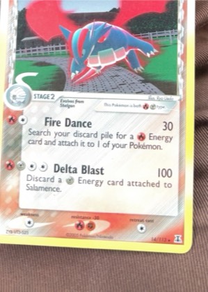 Salamence (Delta Species), graded 7.0