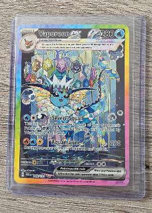 Vaporeon ex, graded 9.5