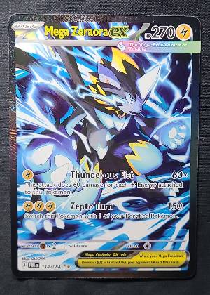 Mega Zeraora ex, graded 9.5