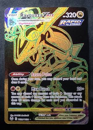 Rayquaza VMAX (Secret) graded 9