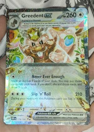 Greedent ex, graded 9.5