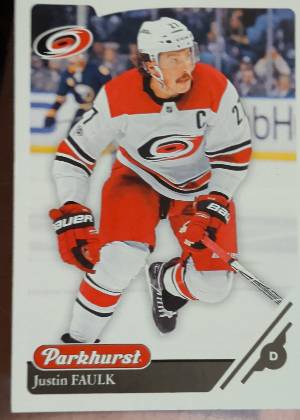 Justin Faulk, graded 8.5